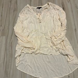 American eagle flowy long sleeve top size xs